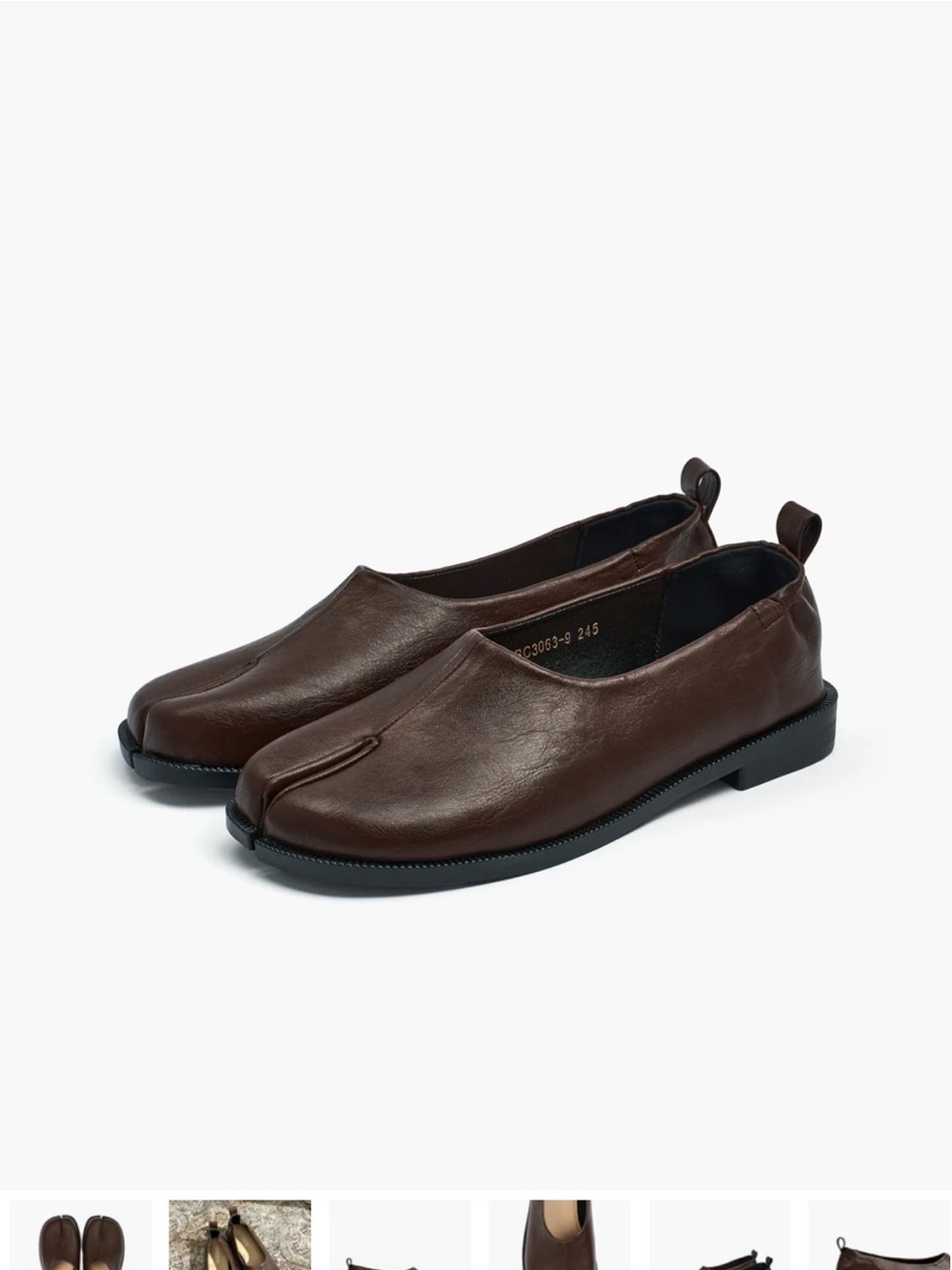 Raboesy Tabi Flats Brand New size 7